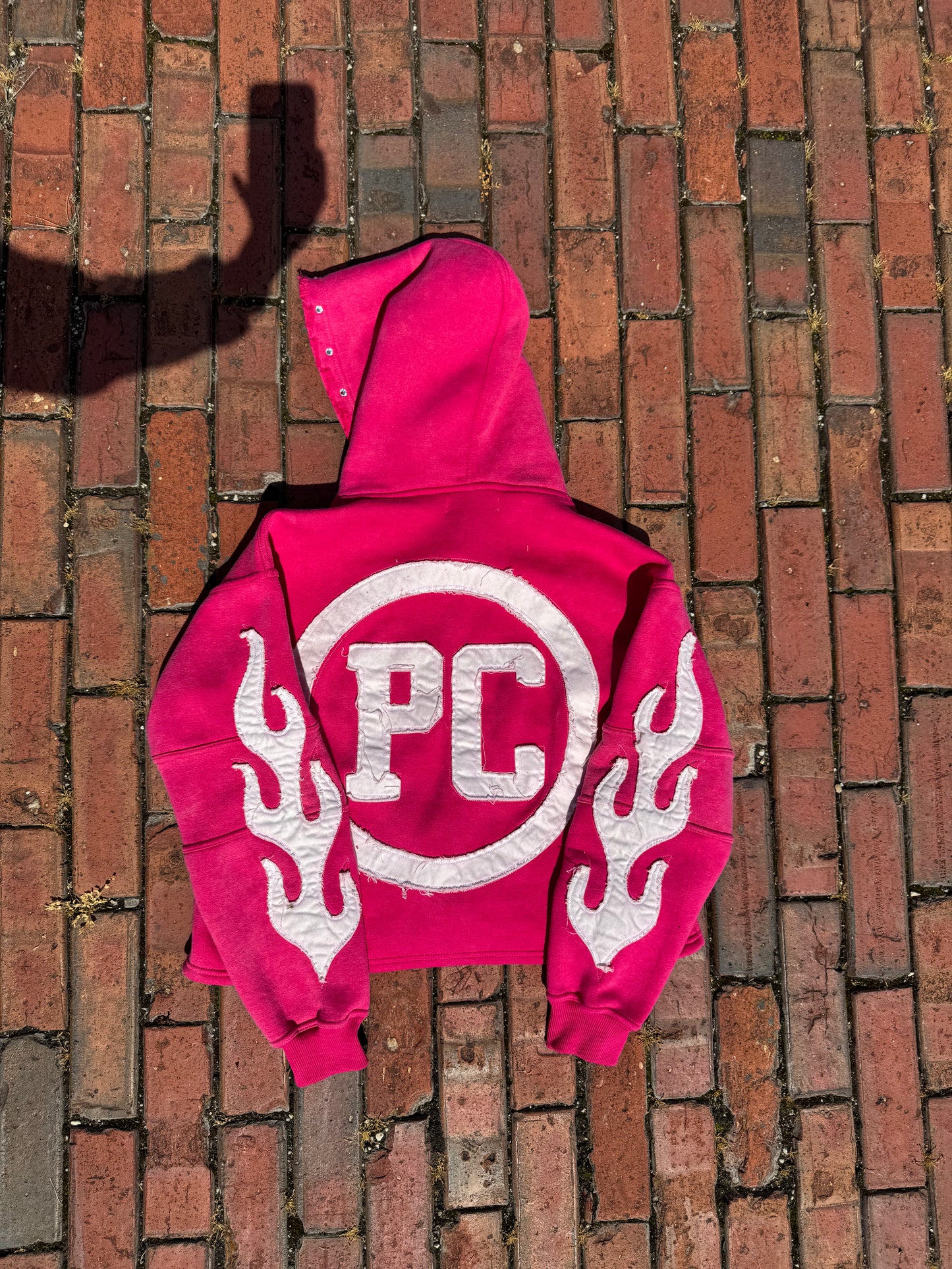 PINK ZIP-UP HOODIE